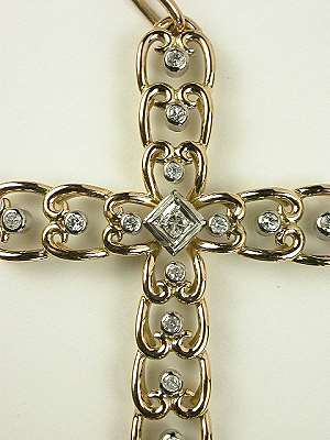 Vintage Diamond Cross