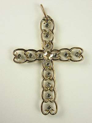 Vintage Diamond Cross