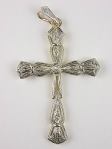 Art Deco Style Diamond Cross