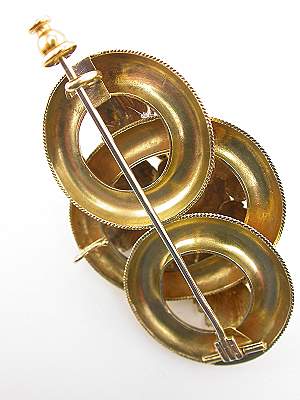 Etruscan Revival Antique Brooch