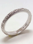 Antique Carved Wedding Ring