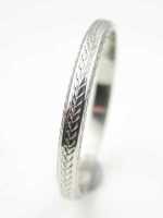 Antique Wedding Ring with Wheat Motif