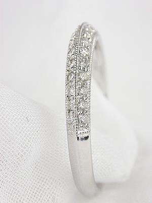 Half Anniversary Style Diamond Wedding Ring