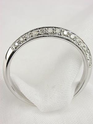 Half Anniversary Style Diamond Wedding Ring