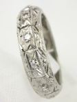 Pierced and Engraved Antique Wedding Ring