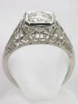 1930's Filigree Diamond Engagement Ring
