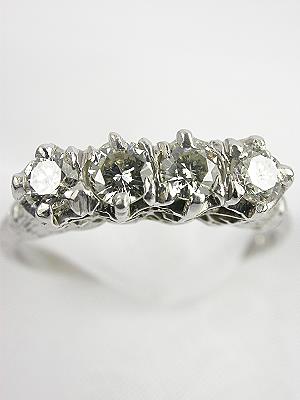 1930's Antique Diamond Wedding Ring