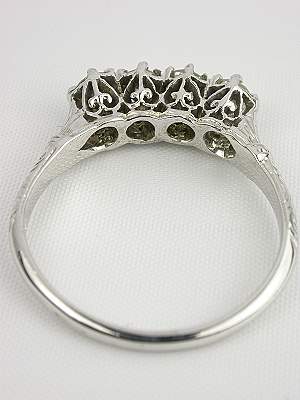1930's Antique Diamond Wedding Ring