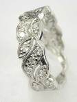 Antique Platinum Wedding Ring