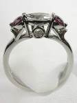 Ruby and Diamond Engagement Ring by Aletto