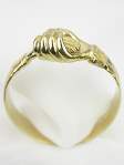 Antique Victorian Clasping Hands Ring