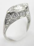 Romantic Antique Diamond Engagement Ring