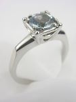 1945 Classic Aquamarine Engagement Ring