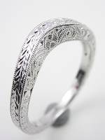 Vintage Style Wedding Ring