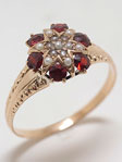 Rose Gold Victorian Antique Ring
