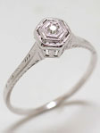 1920s Diamond Engagement Ring