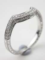 Curved Matching Wedding Band