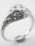 Antique Diamond Engagement Ring by Belais