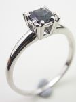 Classic Sapphire Platinum Engagement Ring