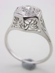 Old European Cut Antique Diamond Engagement Ring