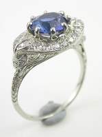 Antique Edwardian Sapphire Engagment Ring