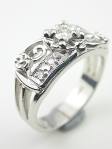 1950s Diamond Wedding Band