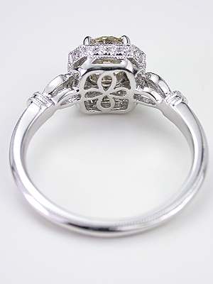 Champagne Diamond Engagement Ring