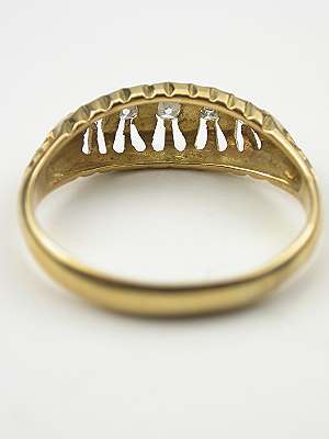 Late Victorian Diamond Wedding Ring