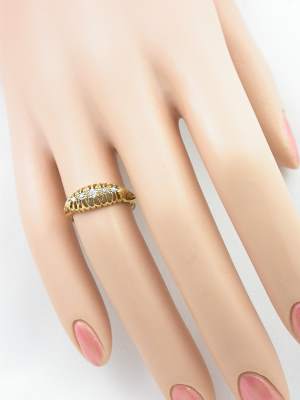Late Victorian Diamond Wedding Ring