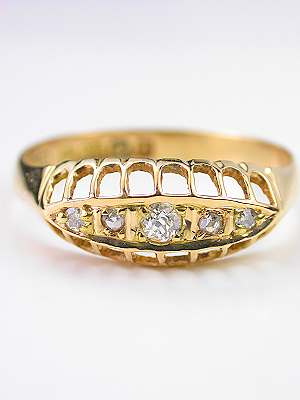 Victorian Antique Wedding Ring