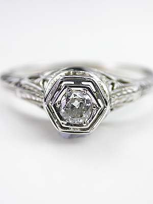 Art Deco Antique Engagement Ring
