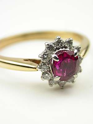 Ruby and Diamond Vintage Ring by Tiffany & Co.
