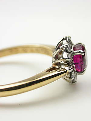 Ruby and Diamond Vintage Ring by Tiffany & Co.