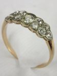 Edwardian Diamond Antique Wedding Ring