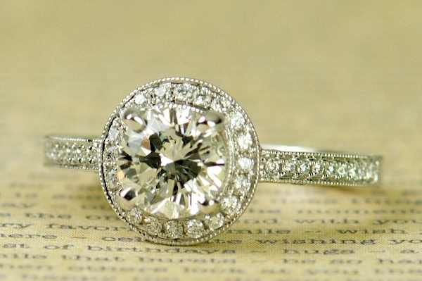 Vintage Style Engagement Rings