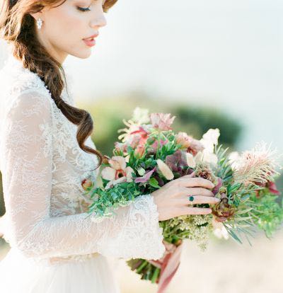 A Bride and Her Vintage Engagement Ring