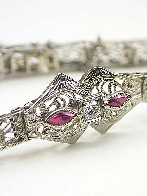 Antique Filigree Bracelet