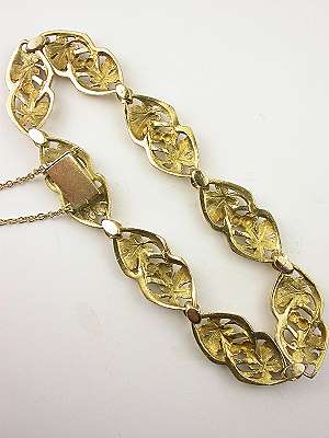 Maple Leaf Victorian Bracelet