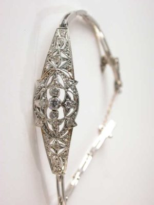 Art Deco Diamond Antique Bracelet