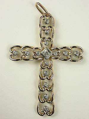 Vintage Diamond Cross