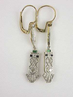 Art Deco Antique Style Earrings