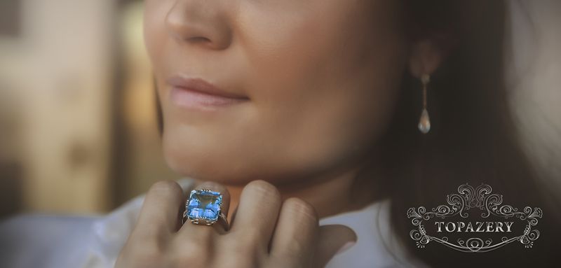 Vintage Aquamarine Ring