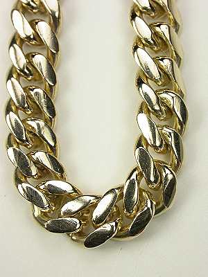 Gent's Gold Link Necklace