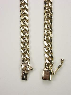 Gent's Gold Link Necklace