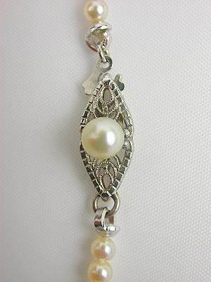 Vintage 1950's Antique Pearl Necklace