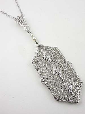 Filigree Vintage Necklace