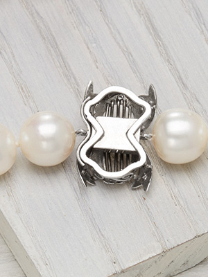 South Sea Pearl Necklace with Vintage Clasp