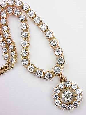 Victorian Antique Diamond Necklace