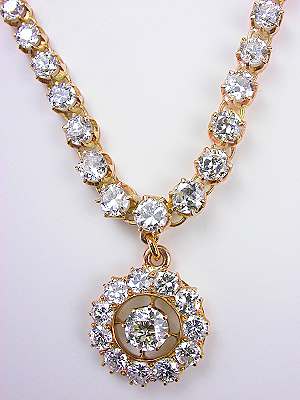 Victorian Antique Diamond Necklace