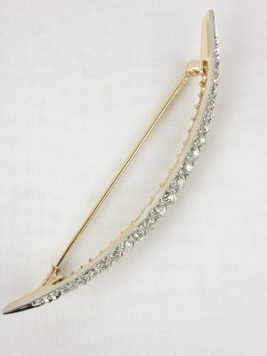 Victorian Antique Crescent Brooch